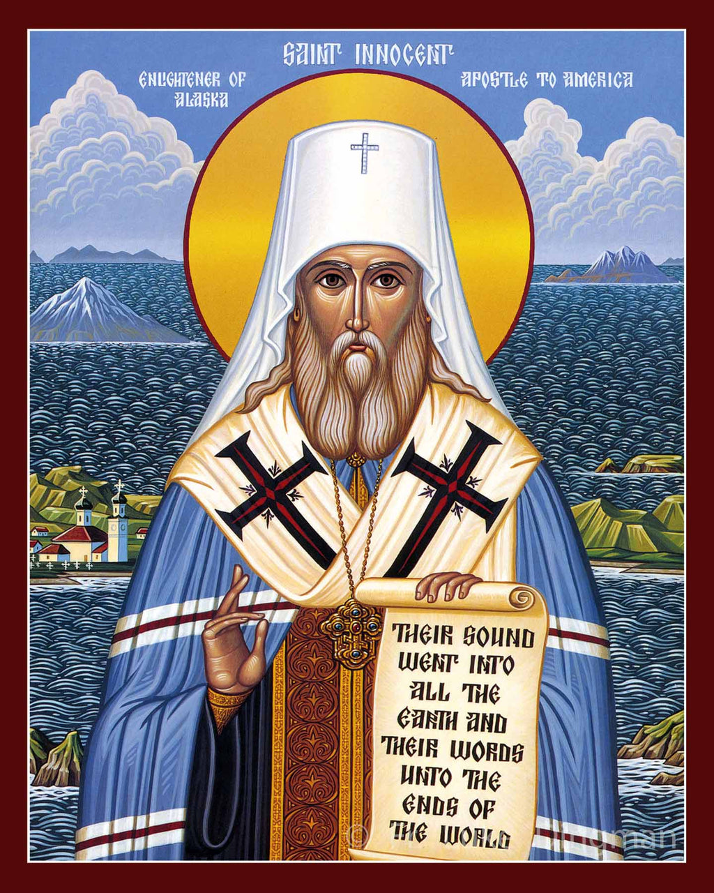 Icon Saint Innocent of Alaska