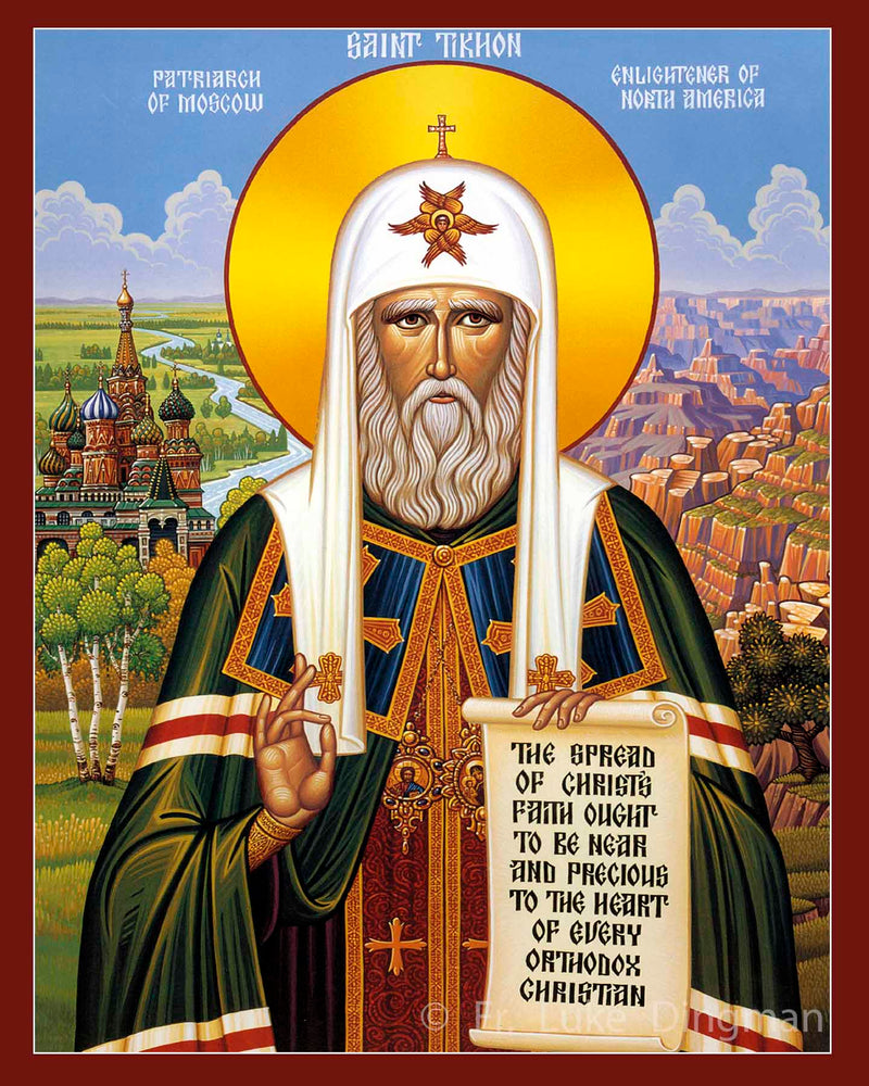 Saint Tikhon Patriarch of Moscow, Enlightener of North America