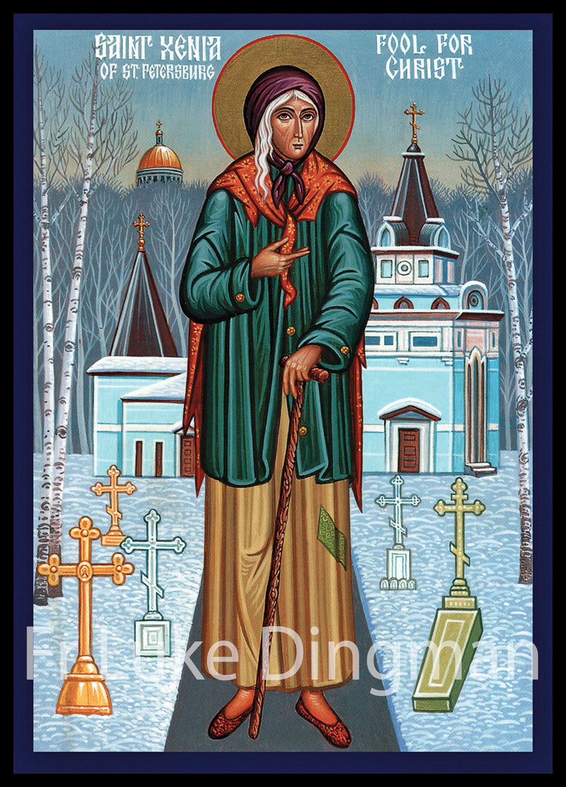 Saint Xenia of St Petersburg