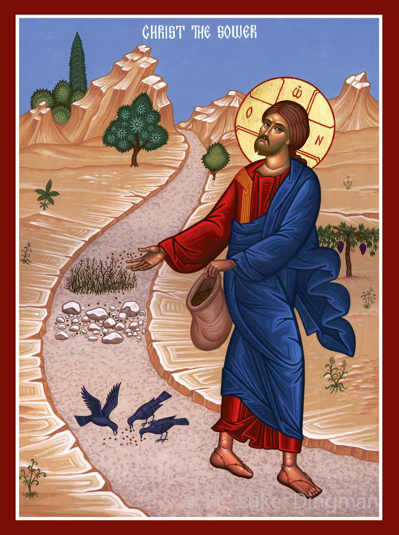 Icon Christ the Sower