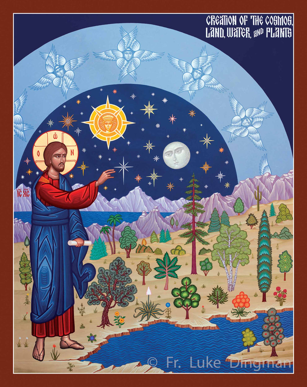 Icon Creation of the Cosmos